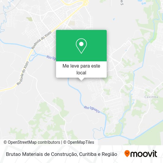 Brutao Materiais de Construção mapa