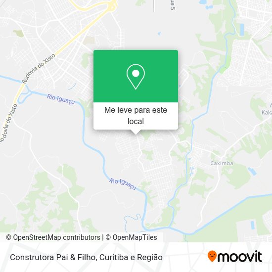 Construtora Pai & Filho mapa