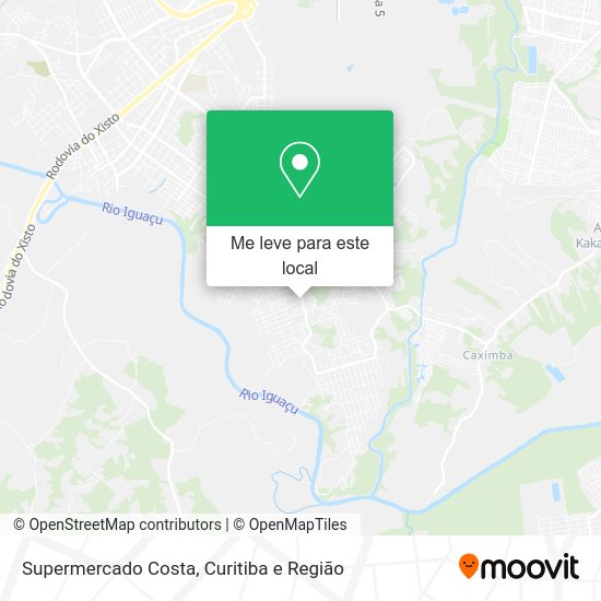 Supermercado Costa mapa