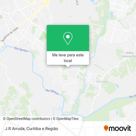 J.R Arruda mapa