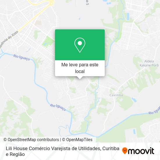 Lili House Comércio Varejista de Utilidades mapa