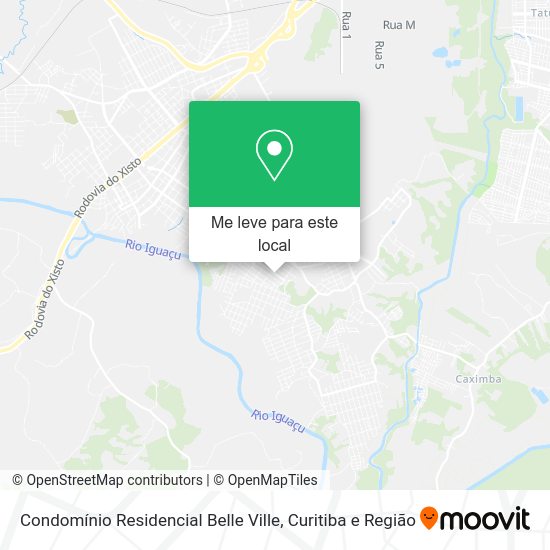 Condomínio Residencial Belle Ville mapa