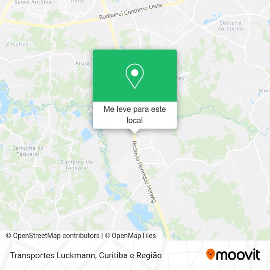 Transportes Luckmann mapa