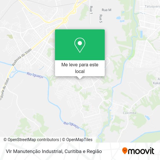 Vlr Manutenção Industrial mapa