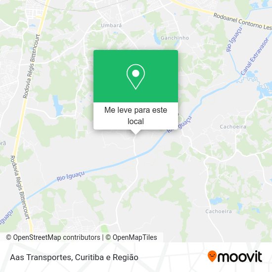 Aas Transportes mapa