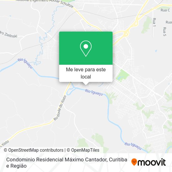 Condominio Residencial Máximo Cantador mapa