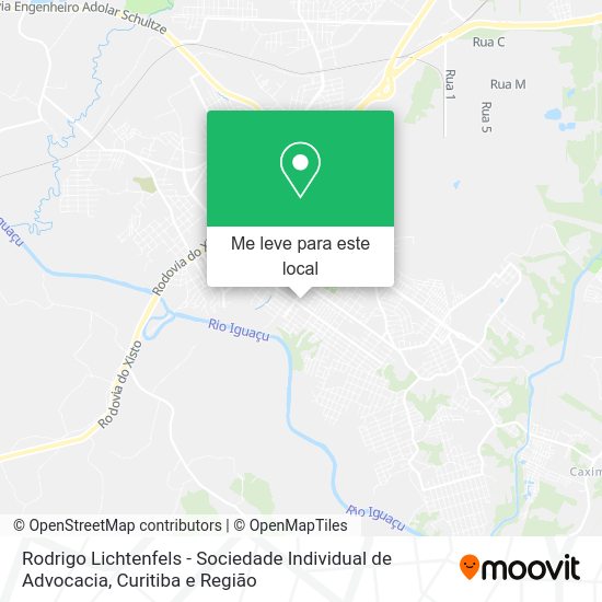 Rodrigo Lichtenfels - Sociedade Individual de Advocacia mapa