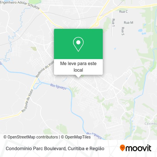 Condomínio Parc Boulevard mapa