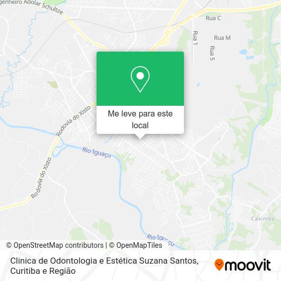 Clinica de Odontologia e Estética Suzana Santos mapa