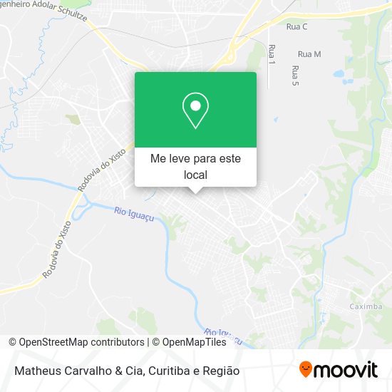 Matheus Carvalho & Cia mapa