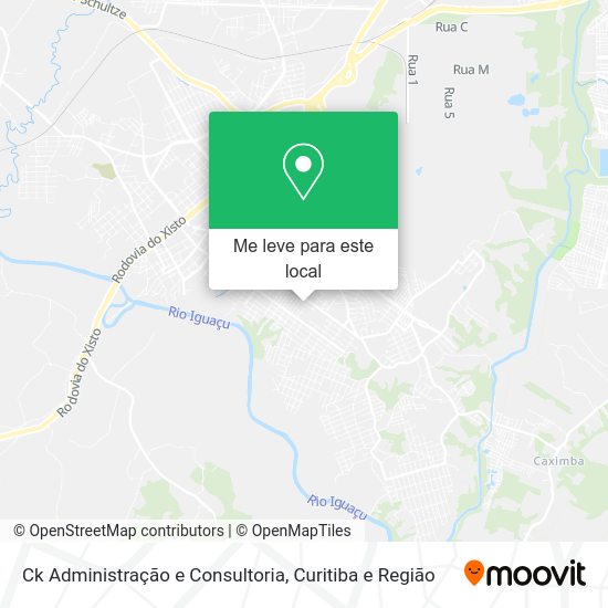 Ck Administração e Consultoria mapa