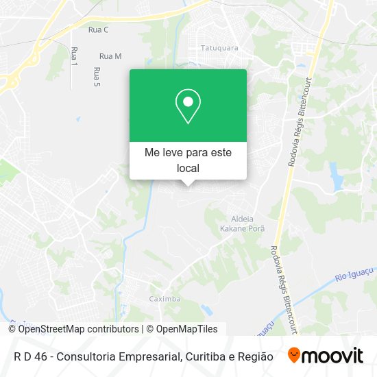 R D 46 - Consultoria Empresarial mapa