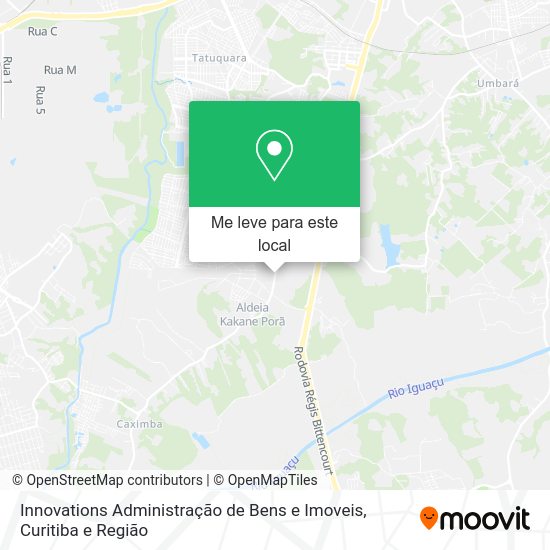 Innovations Administração de Bens e Imoveis mapa