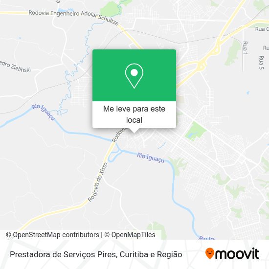 Prestadora de Serviços Pires mapa