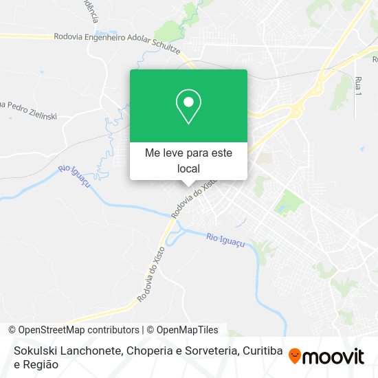 Sokulski Lanchonete, Choperia e Sorveteria mapa