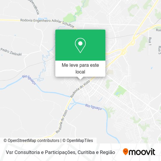 Vsr Consultoria e Participações mapa