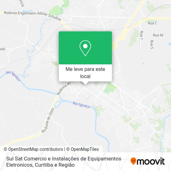 Sul Sat Comercio e Instalações de Equipamentos Eletronicos mapa