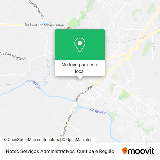 Notec Serviços Administrativos mapa