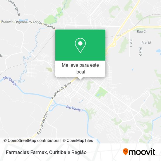 Farmacias Farmax mapa