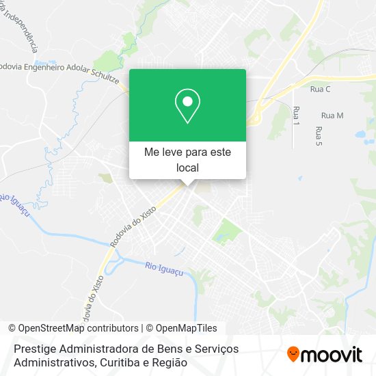 Prestige Administradora de Bens e Serviços Administrativos mapa