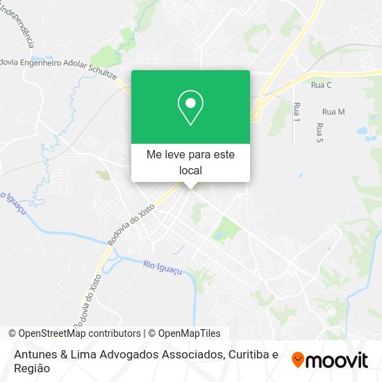 Antunes & Lima Advogados Associados mapa