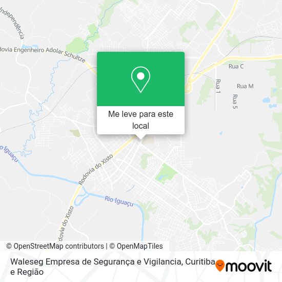 Waleseg Empresa de Segurança e Vigilancia mapa