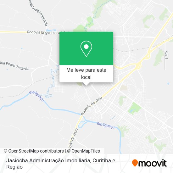Jasiocha Administração Imobiliaria mapa