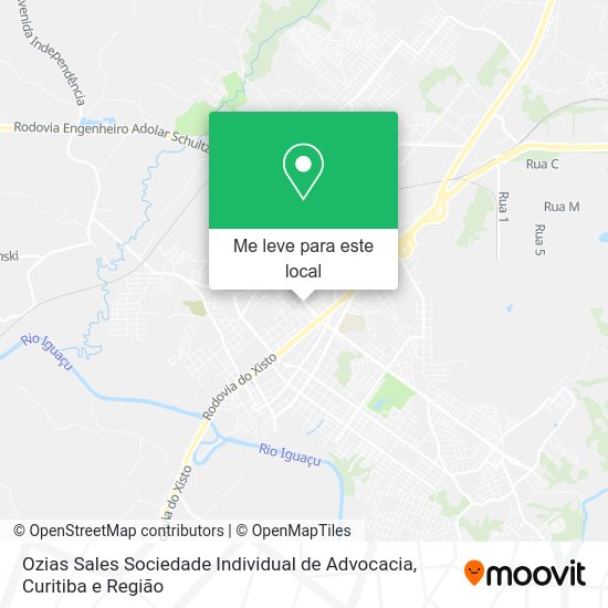 Ozias Sales Sociedade Individual de Advocacia mapa