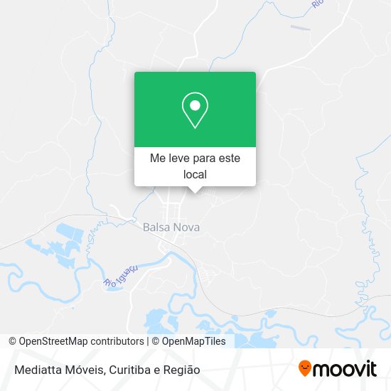Mediatta Móveis mapa