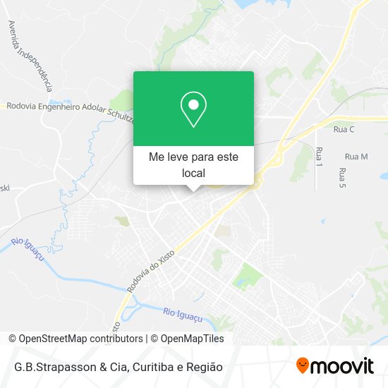 G.B.Strapasson & Cia mapa