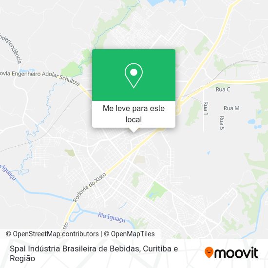 Spal Indústria Brasileira de Bebidas mapa