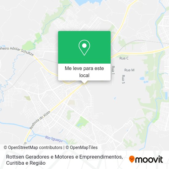 Rottsen Geradores e Motores e Empreendimentos mapa
