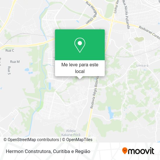Hermon Construtora mapa