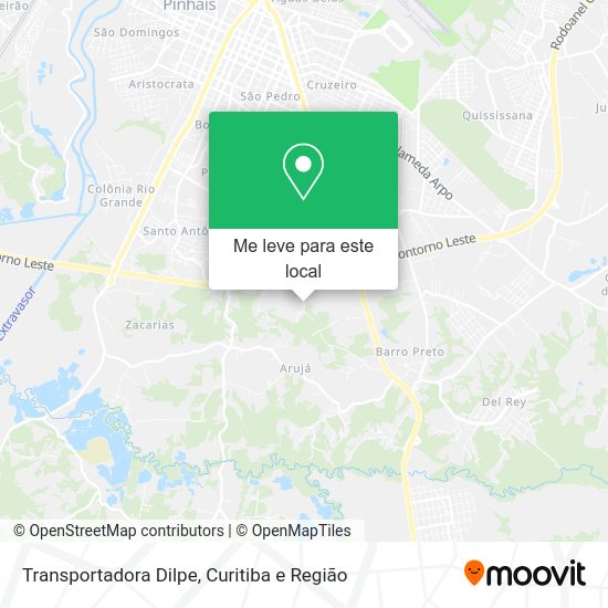 Transportadora Dilpe mapa