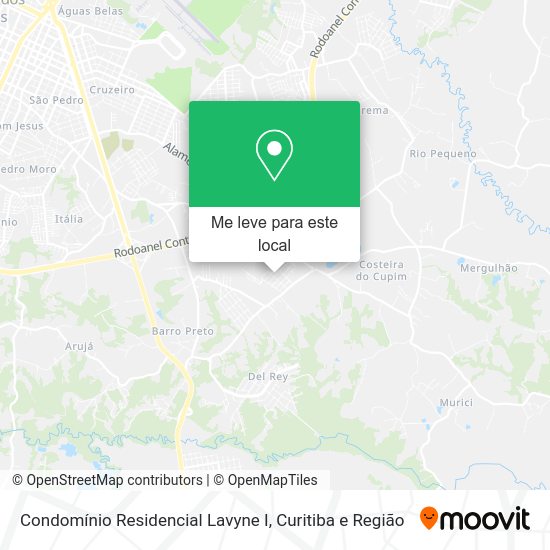 Condomínio Residencial Lavyne I mapa