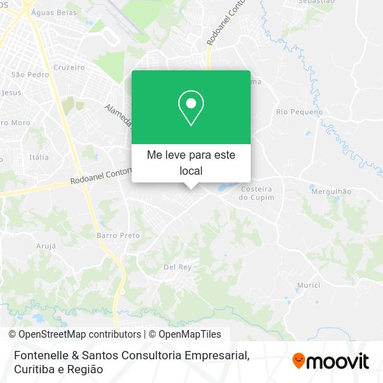 Fontenelle & Santos Consultoria Empresarial mapa