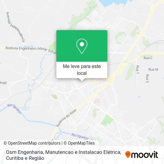 Osm Engenharia, Manutencao e Instalacao Elétrica mapa