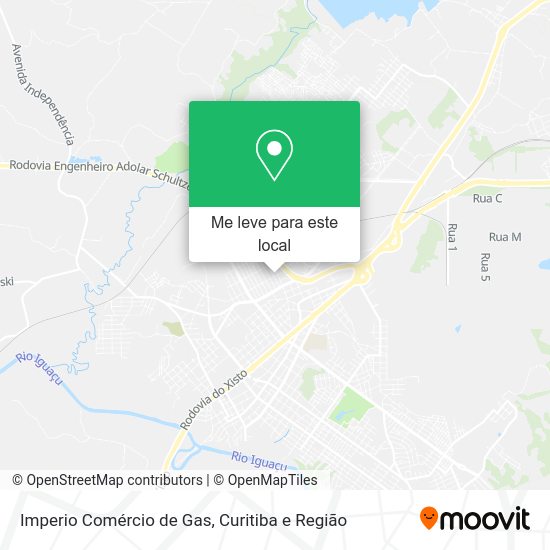 Imperio Comércio de Gas mapa