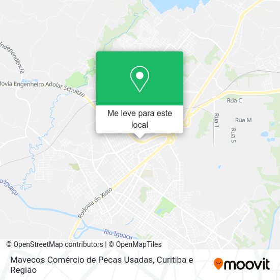 Mavecos Comércio de Pecas Usadas mapa