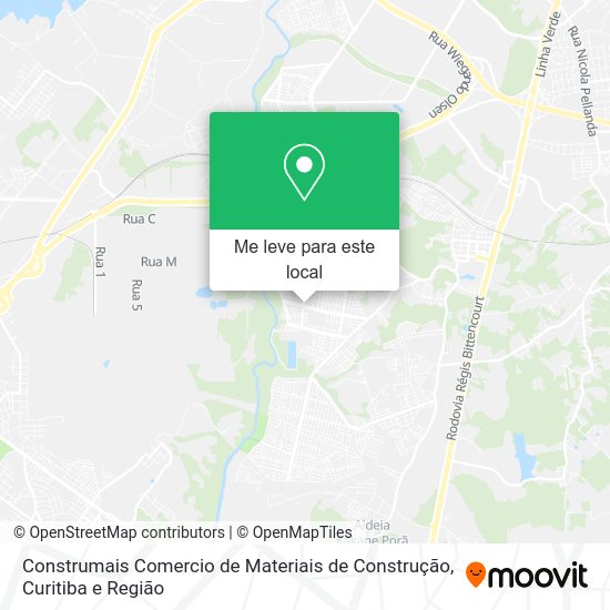 Construmais Comercio de Materiais de Construção mapa
