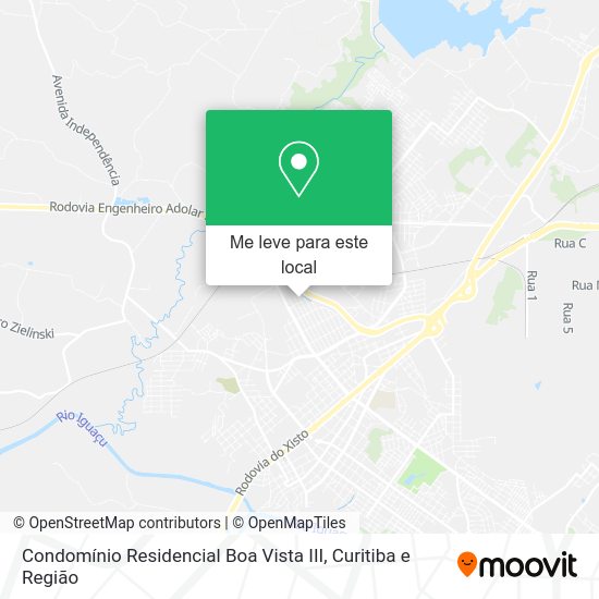 Condomínio Residencial Boa Vista III mapa
