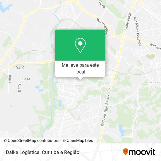 Dalke Logística mapa