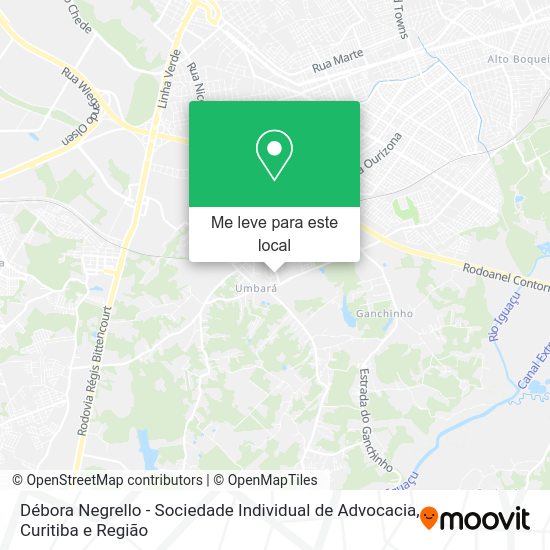 Débora Negrello - Sociedade Individual de Advocacia mapa