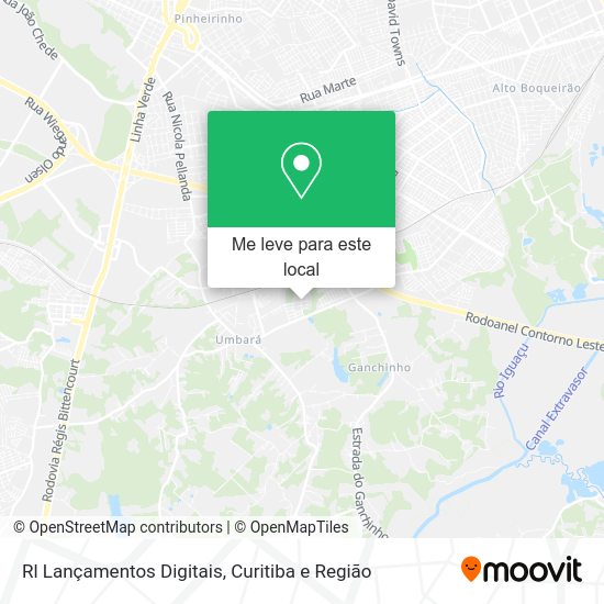 Rl Lançamentos Digitais mapa