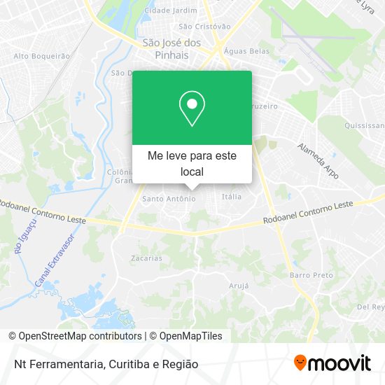 Nt Ferramentaria mapa