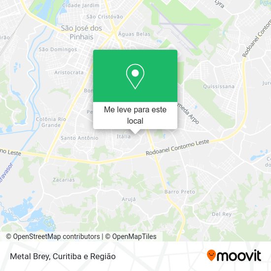 Metal Brey mapa
