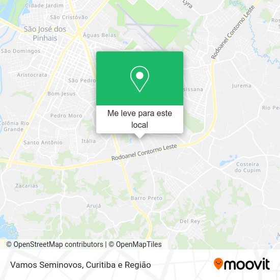 Vamos Seminovos mapa