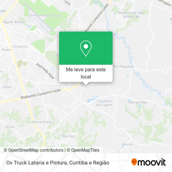 Ov Truck Lataria e Pintura mapa