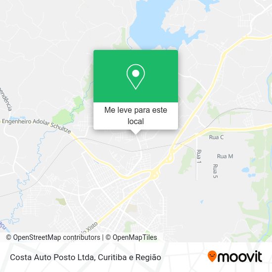 Costa Auto Posto Ltda mapa