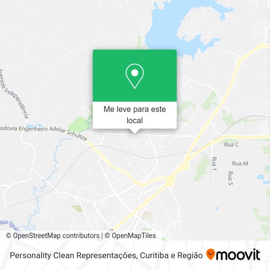Personality Clean Representações mapa